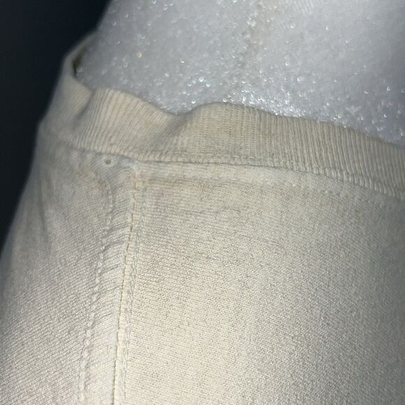 Free People x Ragabond Studio Vintage Checker Long-Sleeve Ivory M - Picture 10 of 10